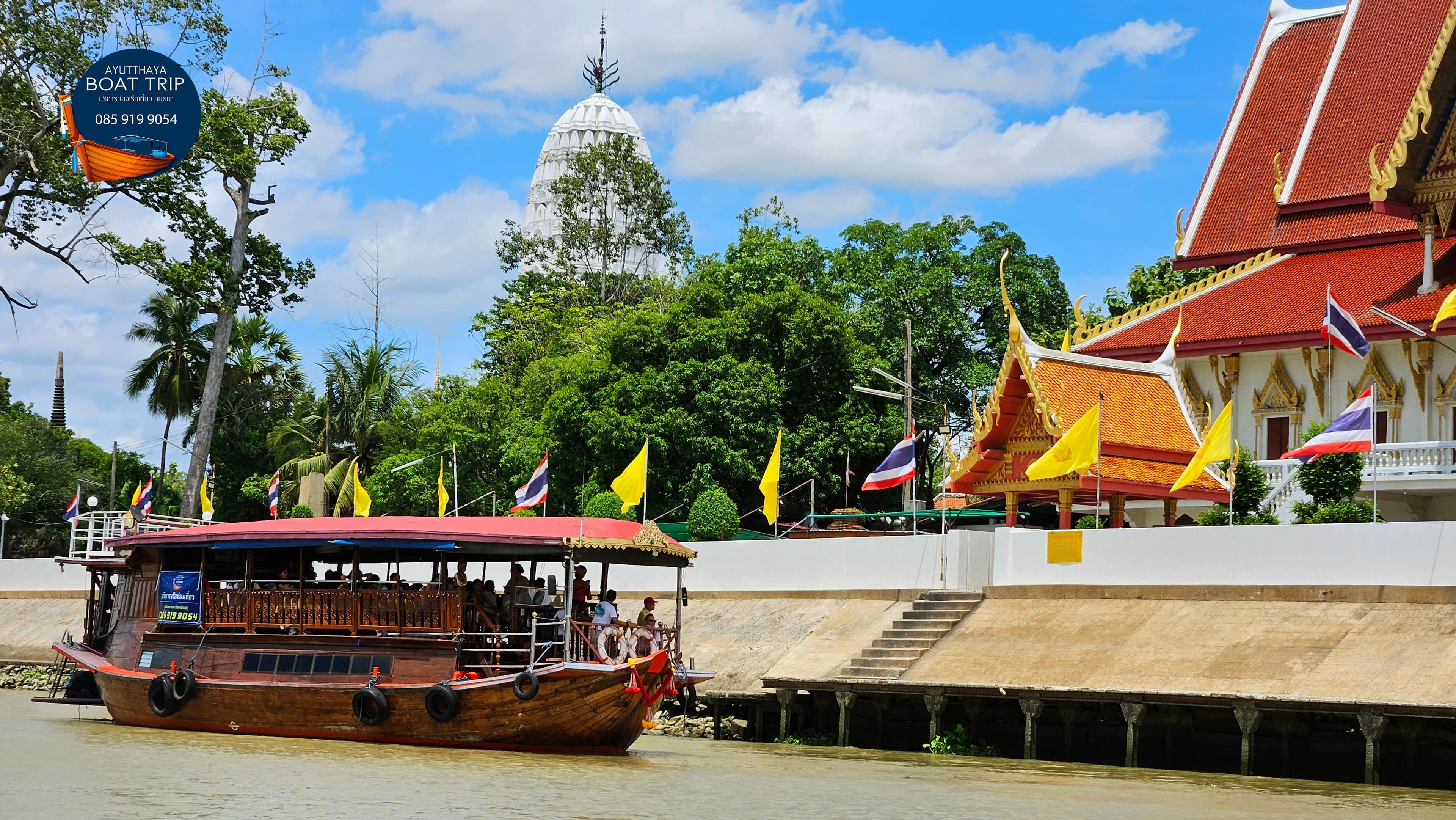 เดินไหว้พระตามลำดับวัดในโปรแกรม