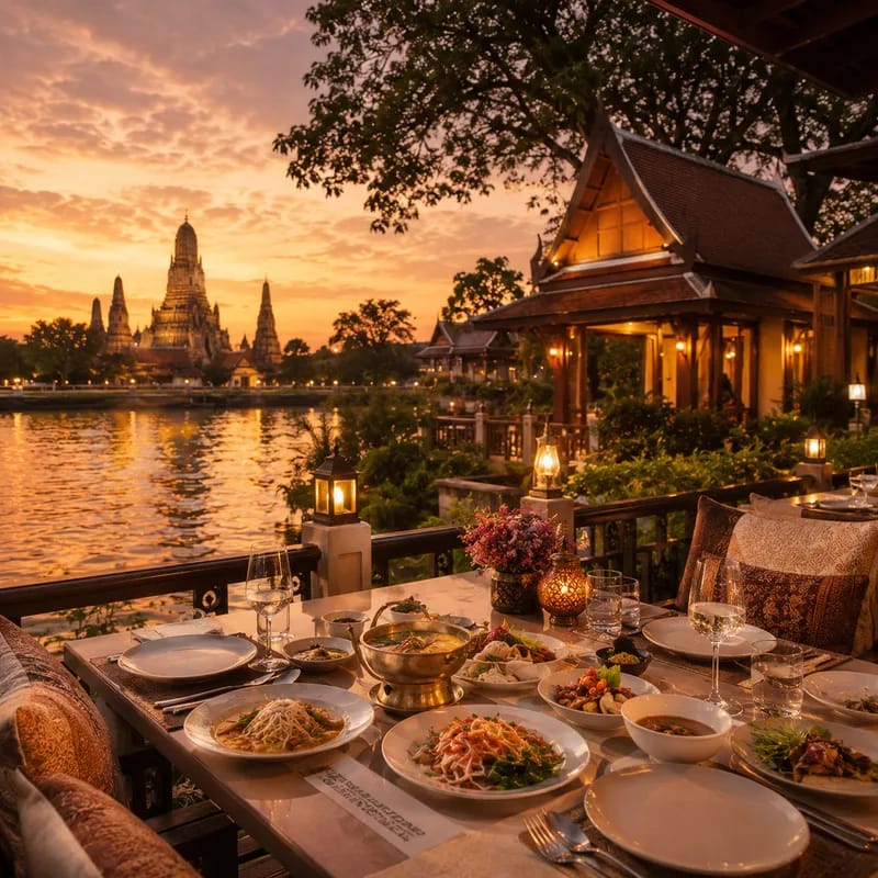 บริการแนะนำโรงแรมที่พักและร้านอาหารในอยุธยา