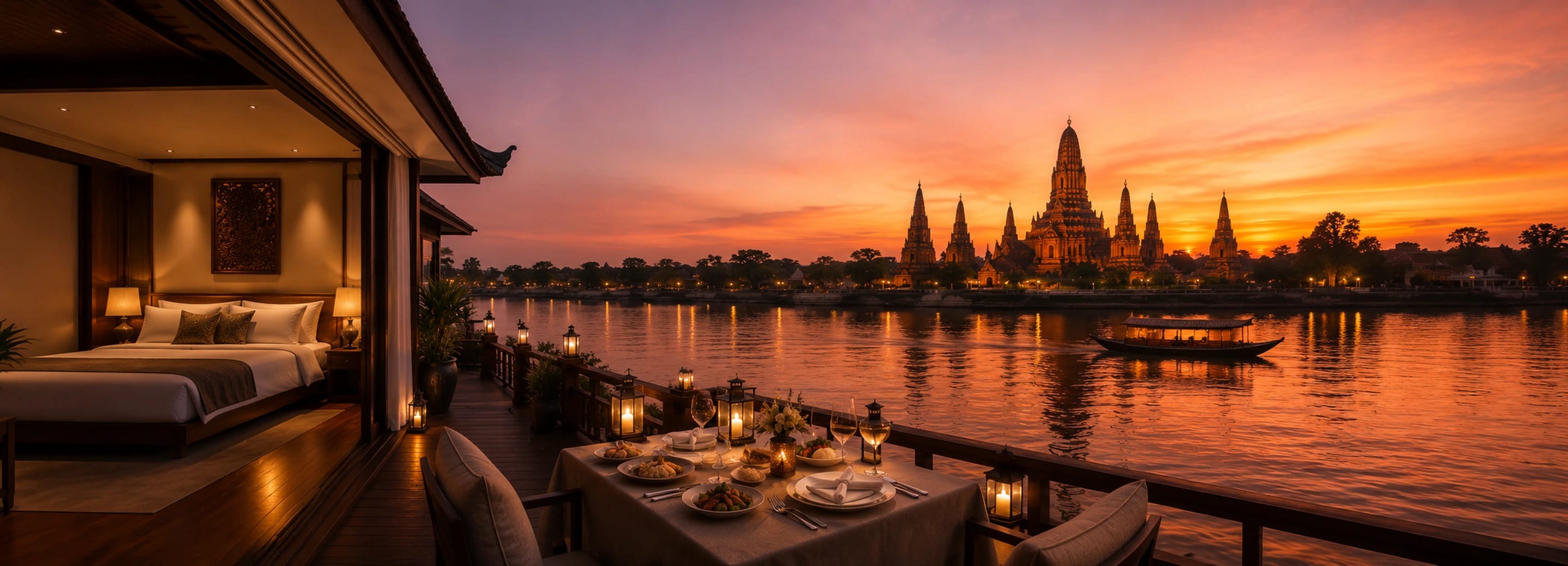 บริการแนะนำโรงแรมที่พักและร้านอาหารในอยุธยา