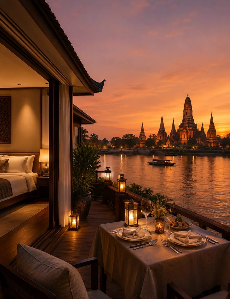 บริการแนะนำโรงแรมที่พักและร้านอาหารในอยุธยา