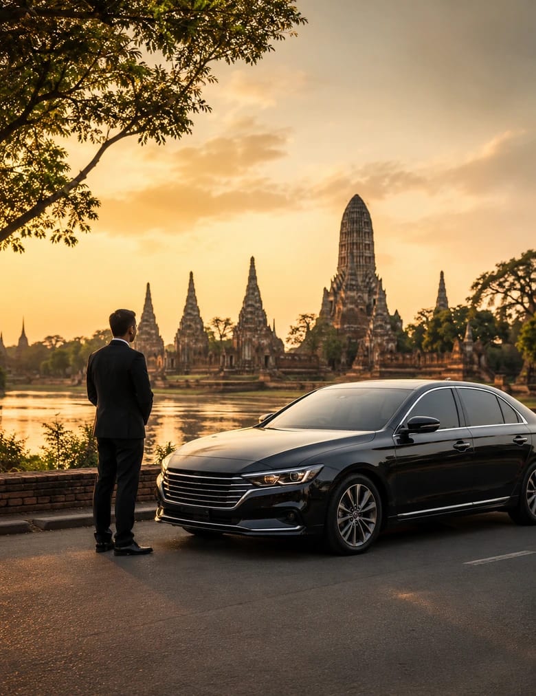 รถส่วนบุคคลพร้อมคนขับ รับ–ส่งกรุงเทพ–อยุธยา