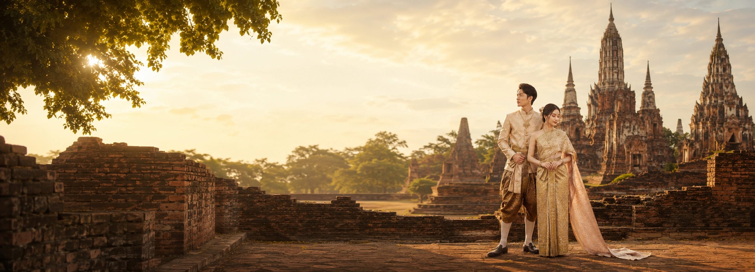 เช่าชุดไทยถ่ายรูปในอยุธยา