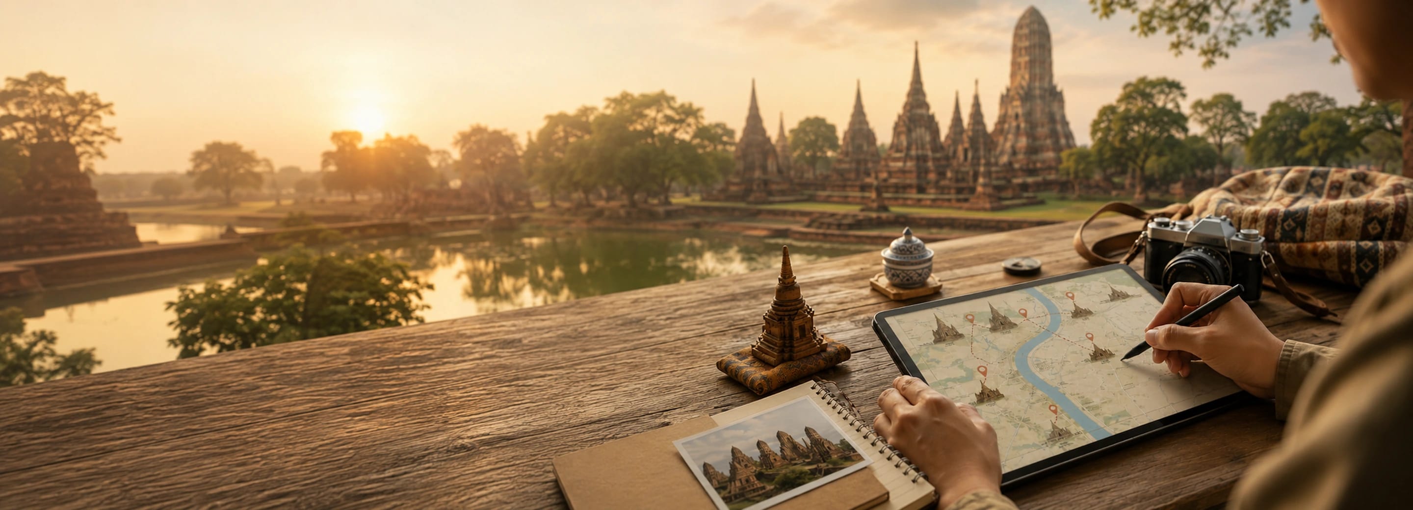 บริการวางแผนทริปท่องเที่ยวอยุธยา