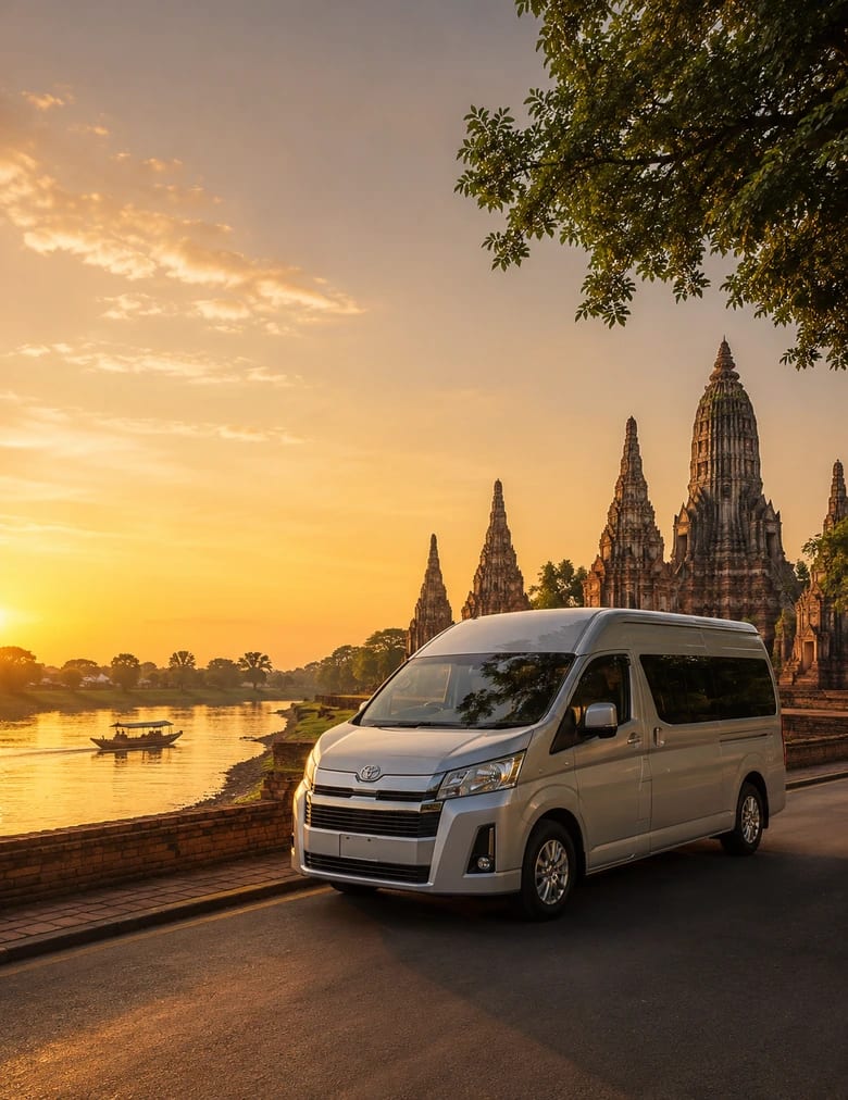 รถตู้ VIP อยุธยา รับ–ส่งกรุ๊ปและครอบครัว